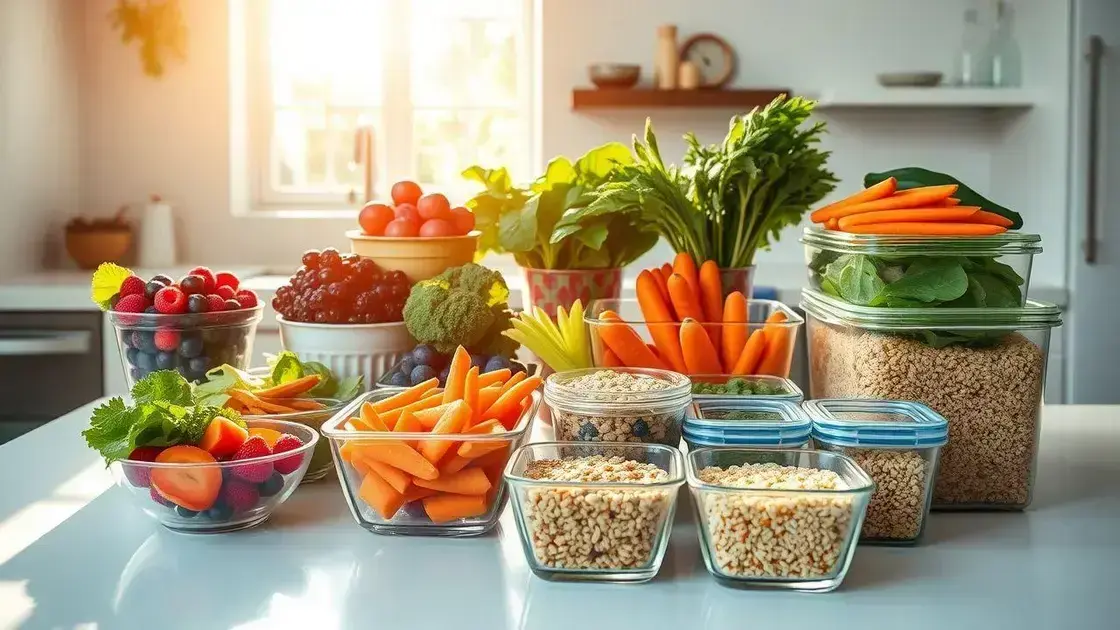 Dicas de refeições saudáveis e simples para a semana