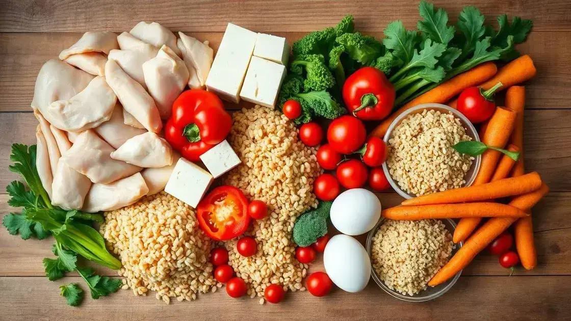 Ingredientes essenciais para marmitas