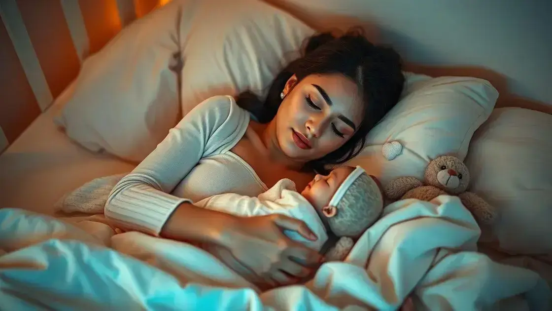 A importância do sono para mães e bebês