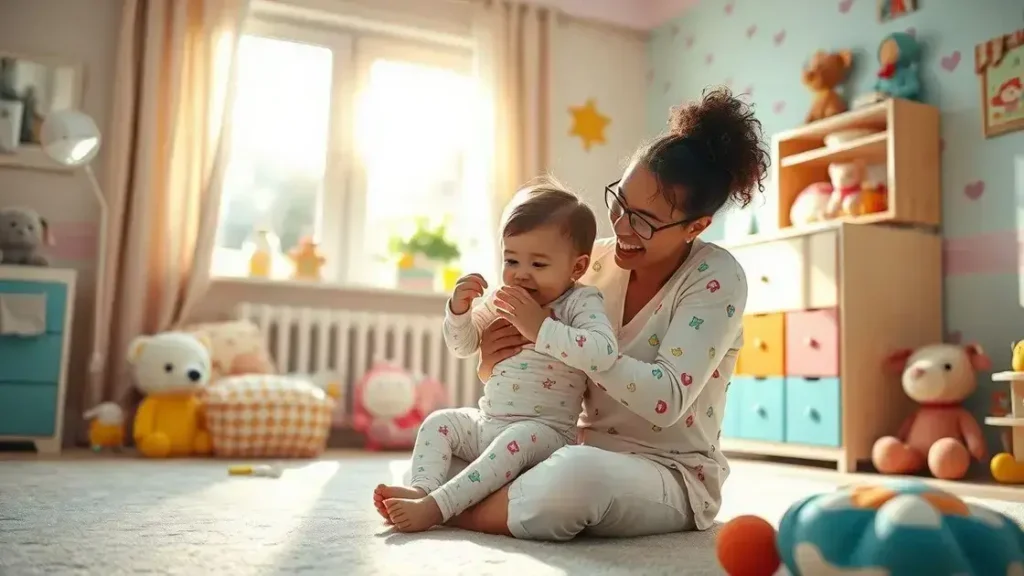 Como estimular o desenvolvimento do bebê mês a mês e fortalecer os laços