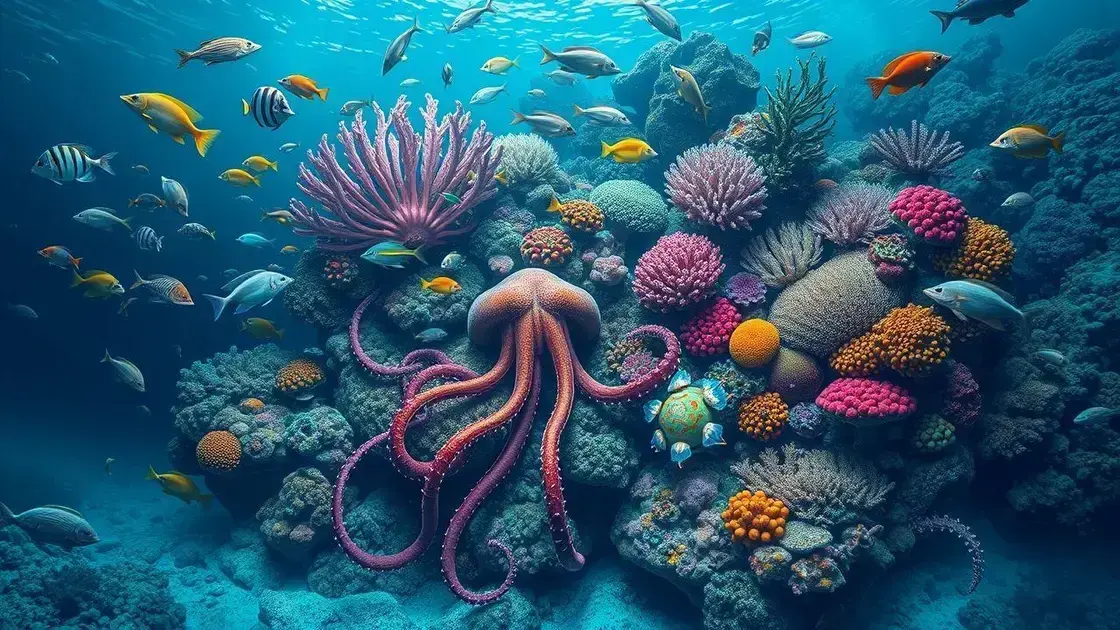 Habitantes incríveis da vida marinha Habitantes incríveis da vida marinha