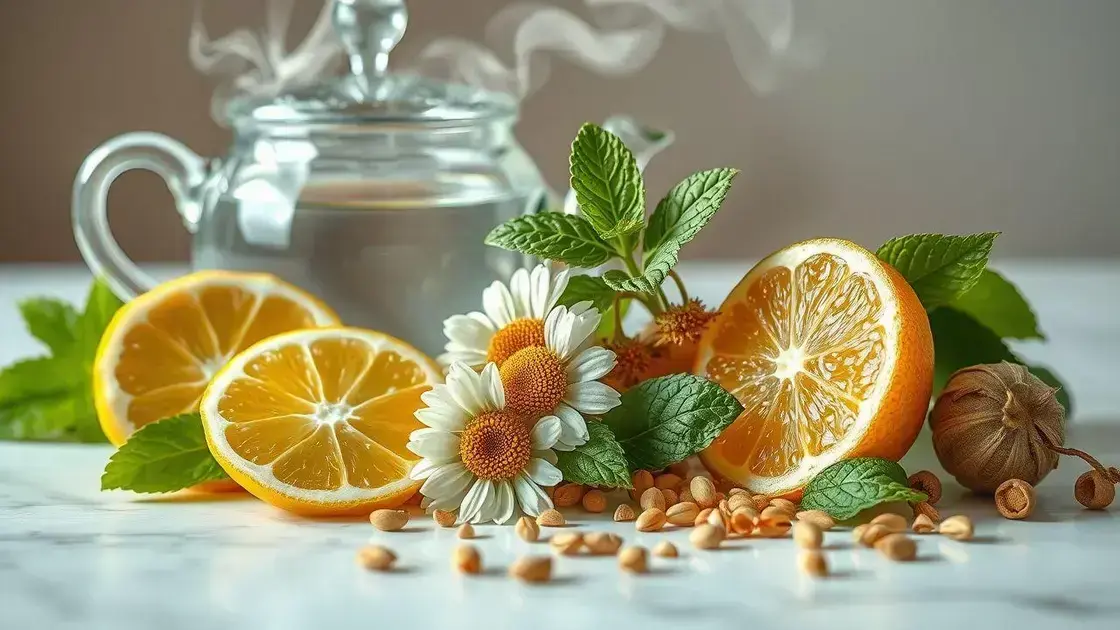 Receitas de chás para desinchar a barriga
