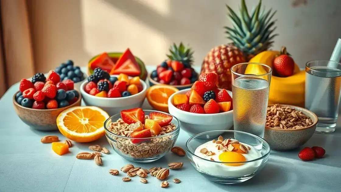 Alimentos que ajudam a manter a energia Alimentos que ajudam a manter a energia