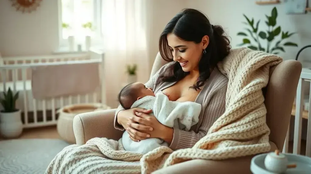 Benefícios da amamentação exclusiva para mãe e bebê