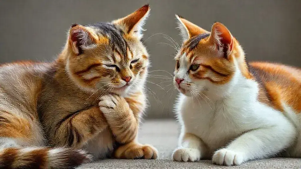 Ronronar como forma de comunicação entre gatos