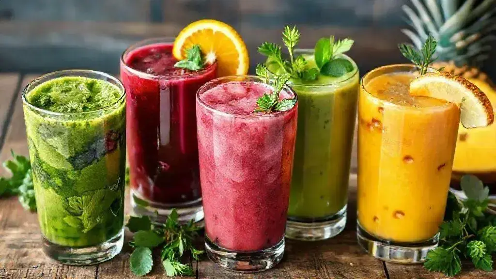 Receitas criativas de sucos detox