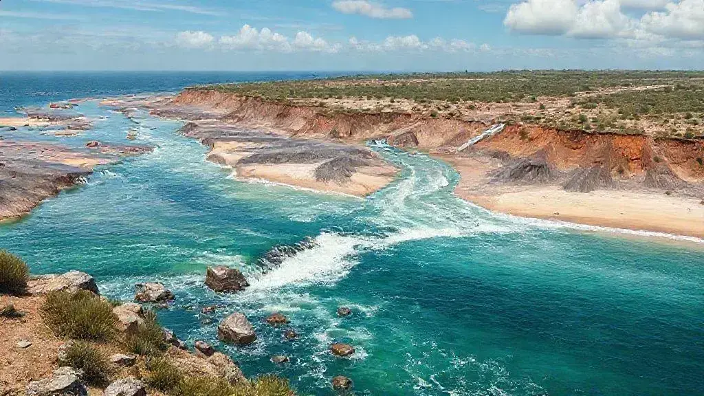 Como a erosão influencia a salinidade