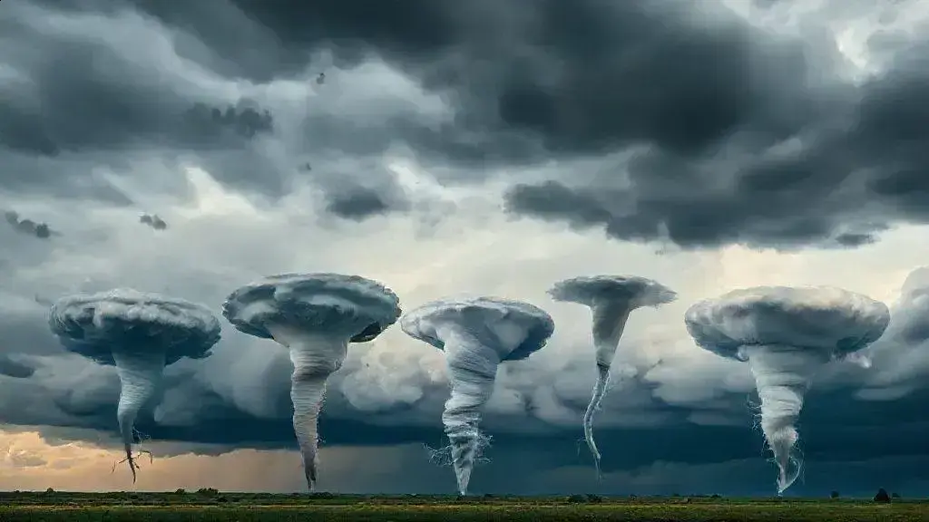 Os diferentes tipos de tornados e suas características