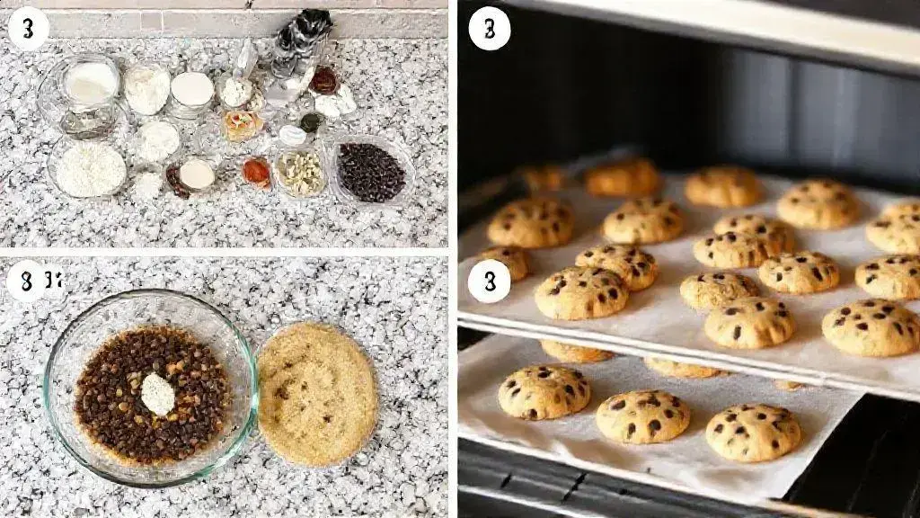 Passo a passo para preparar os cookies perfeitos Passo a passo para preparar os cookies perfeitos
