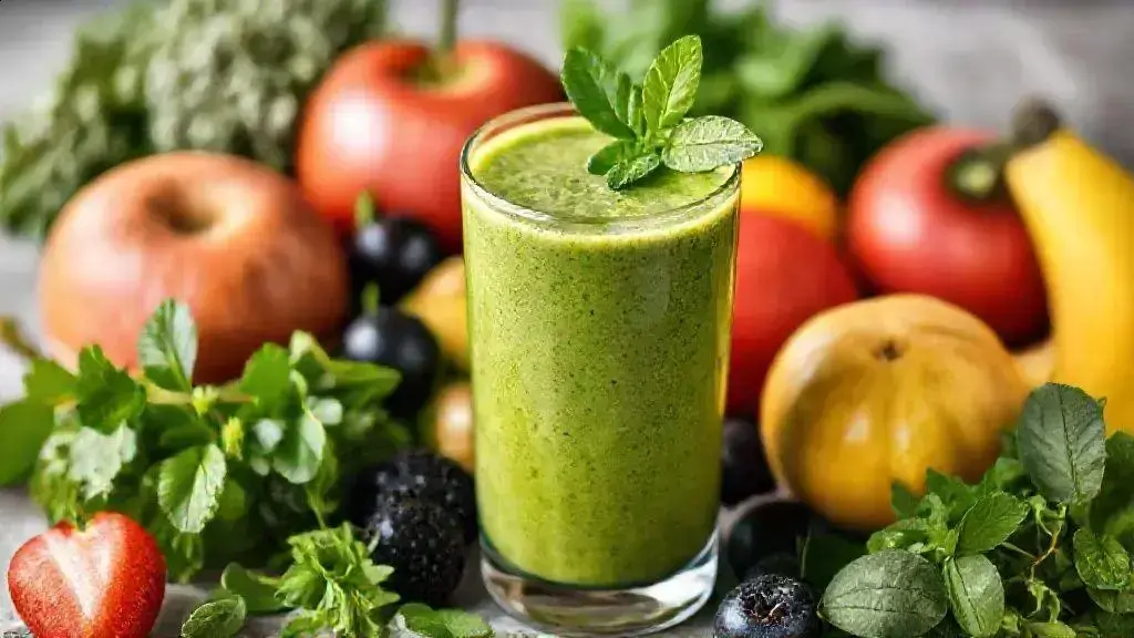 Receita de smoothie verde saudável para energizar seu dia